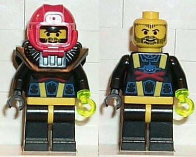 LEGO Minifigure-Aquashark 2-Aquazone / Aquasharks-AQU007-Creative Brick Builders